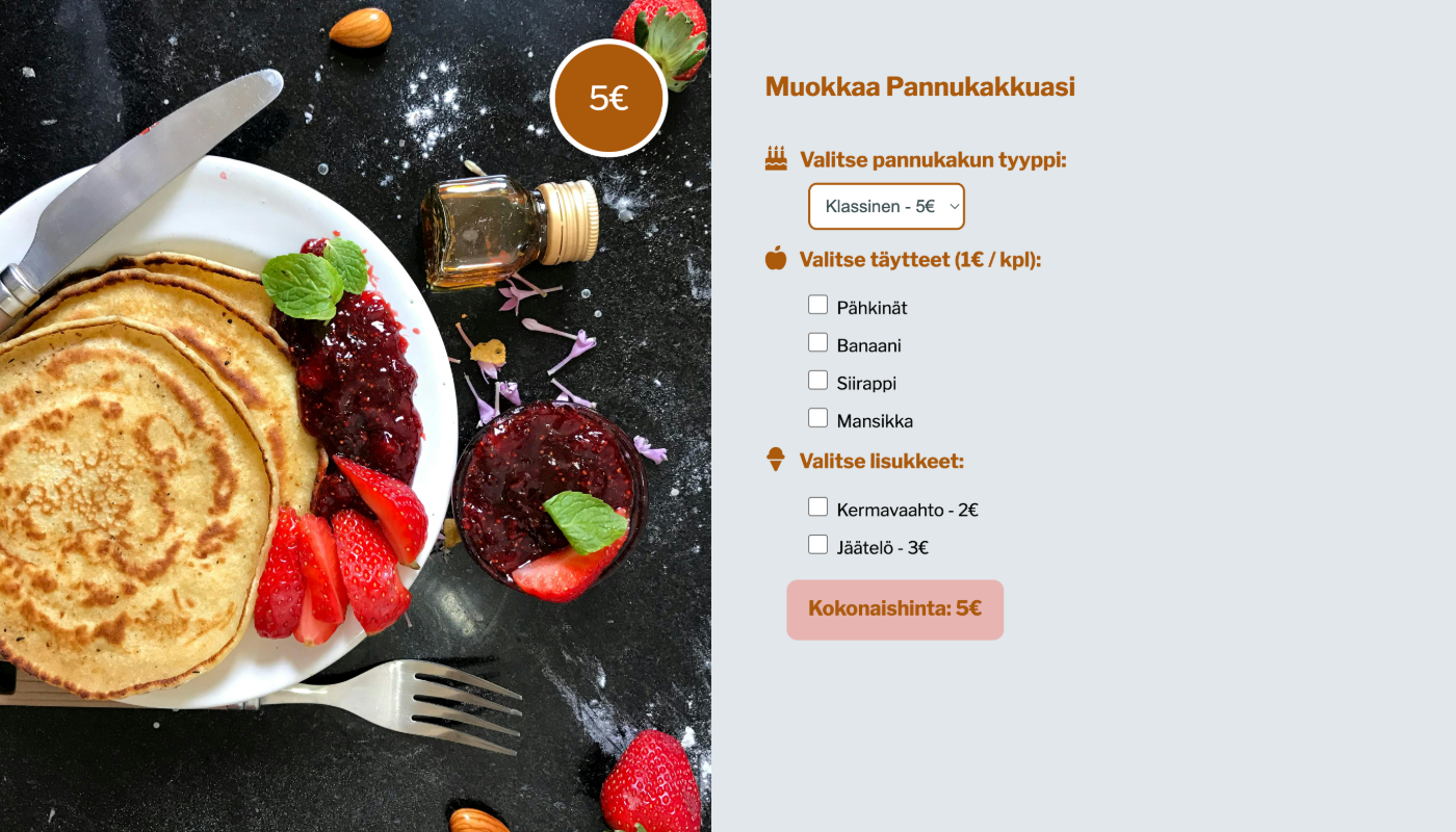 Pannukakku kauppa
